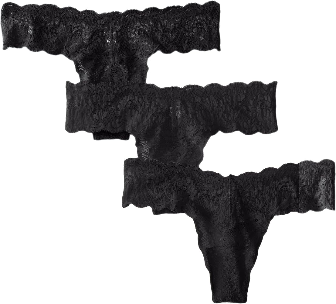 Cosabella Women's Never Say Never Cutie 3 Pack Low Rise Thongs